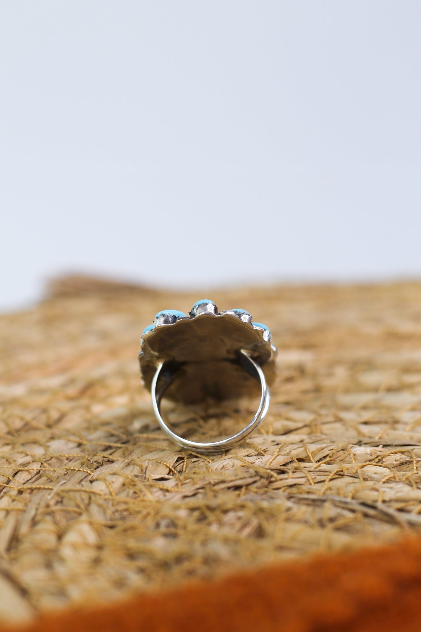 Juliana Willia Turquoise Cluster Ring