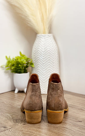 Corkys Wayland Bootie in Bronze