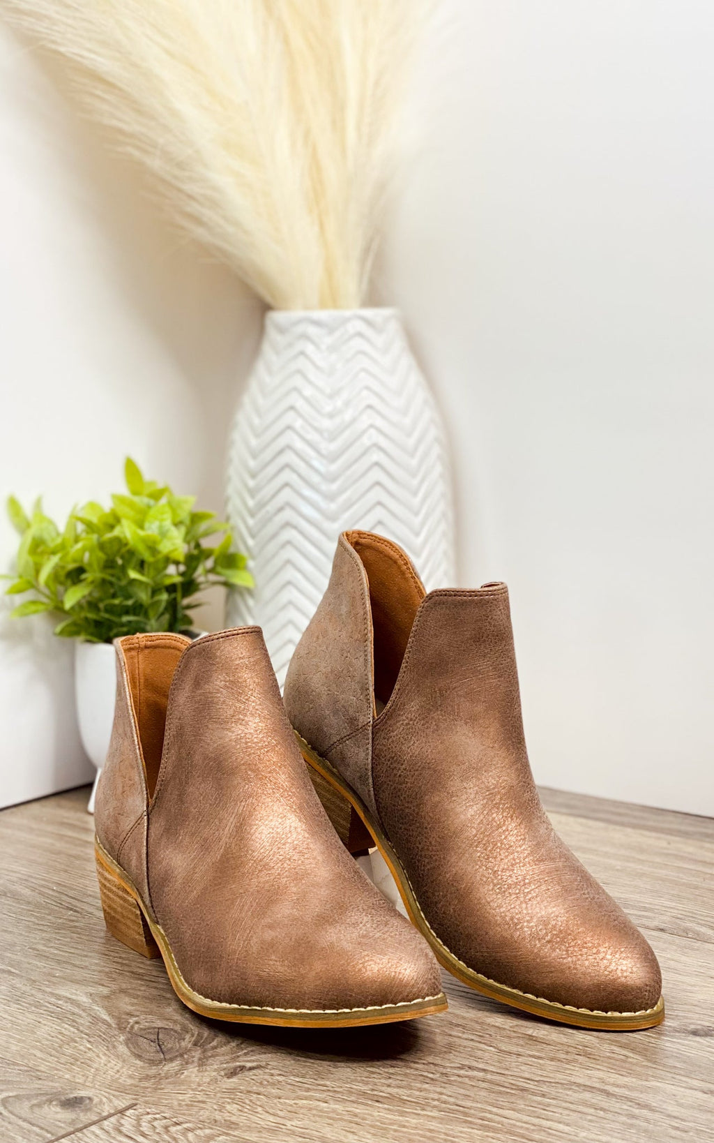 Corkys Wayland Bootie in Bronze