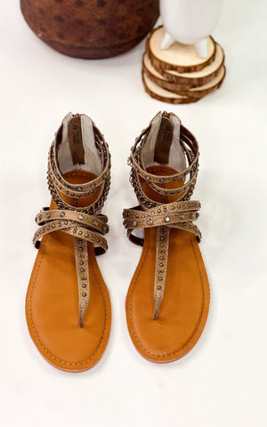 Not Rated Willow Sandal in Taupe